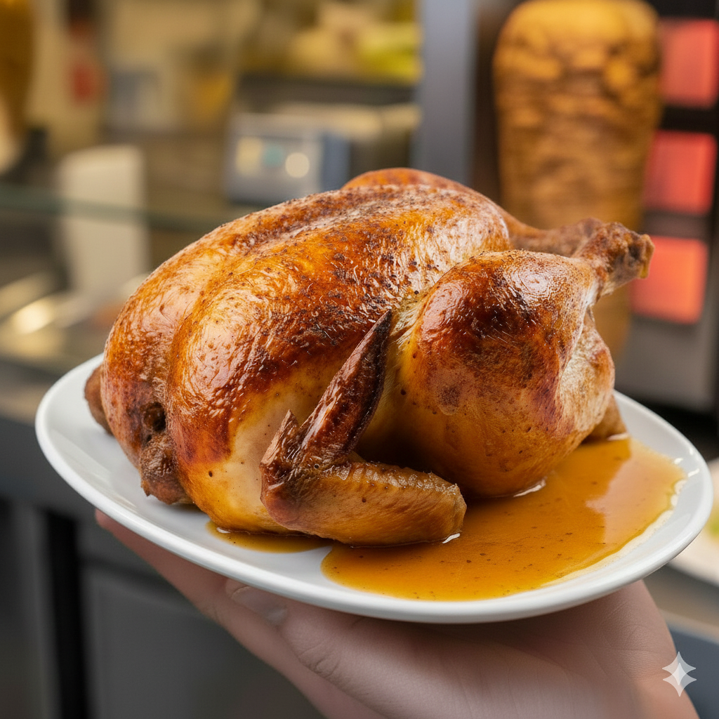 Golden Chicken Burger